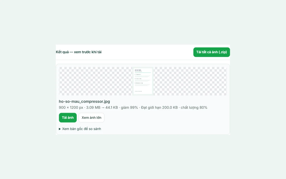 Cách nén ảnh dưới 200KB để nộp hồ sơ online